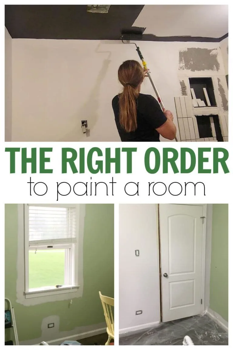 laundry room ceiling and wall paint diagram