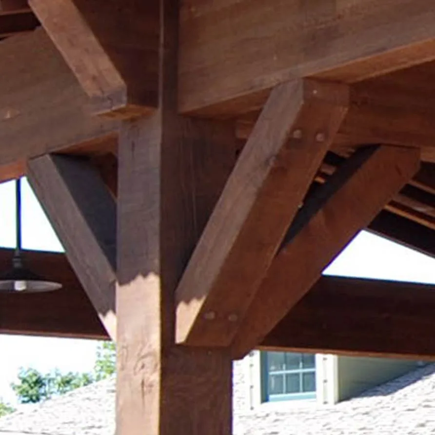 timber frame pergola proportions